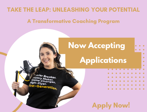 Take The Leap Applications Posted!